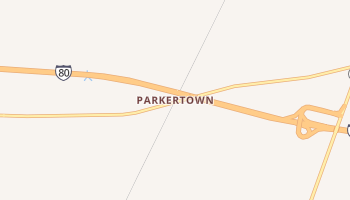Parkertown, Ohio map