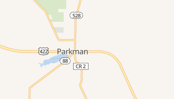 Parkman, Ohio map