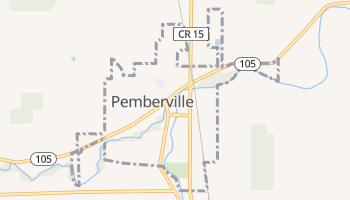 Pemberville, Ohio map