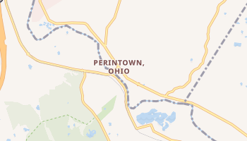 Perintown, Ohio map