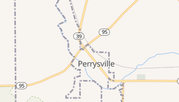 Perrysville, Ohio map