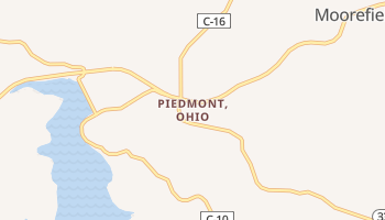 Piedmont, Ohio map