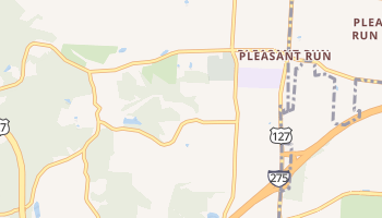 Pleasant Run, Ohio map