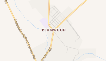 Plumwood, Ohio map