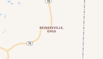 Reinersville, Ohio map