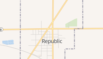 Republic, Ohio map