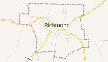 Richmond, Ohio map