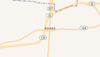 Roads, Ohio map
