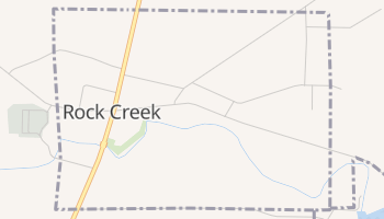 Rock Creek, Ohio map