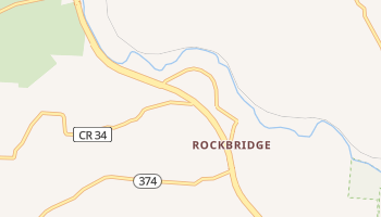 Rockbridge, Ohio map