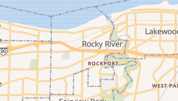 Rocky River, Ohio map