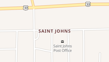 Saint Johns, Ohio map