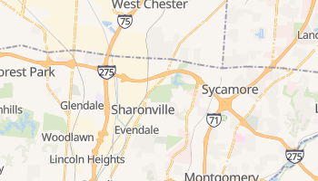 Sharonville, Ohio map