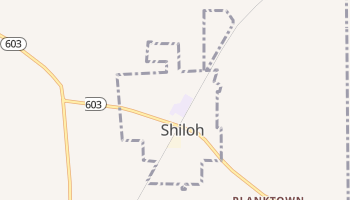 Shiloh, Ohio map