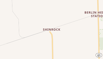 Shinrock, Ohio map