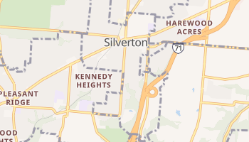 Silverton, Ohio map