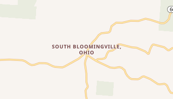 South Bloomingville, Ohio map
