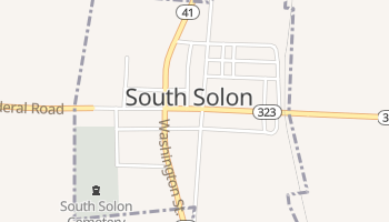 South Solon, Ohio map