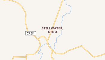 Stillwater, Ohio map