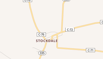 Stockdale, Ohio map