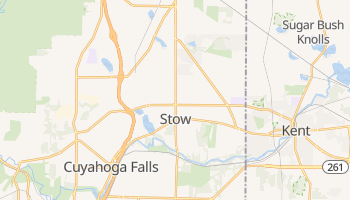Stow, Ohio map