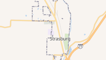 Strasburg, Ohio map
