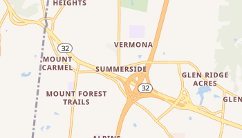 Summerside, Ohio map