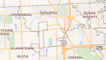 Sylvania, Ohio map