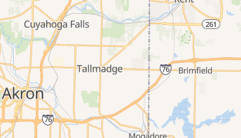 Tallmadge, Ohio map
