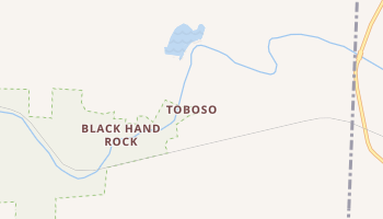 Toboso, Ohio map