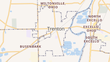 Trenton, Ohio map