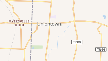 Uniontown, Ohio map