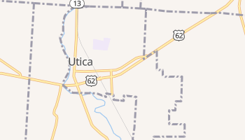 Utica, Ohio map