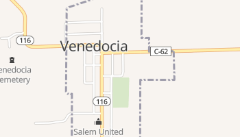 Venedocia, Ohio map