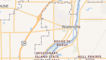 Waterville, Ohio map