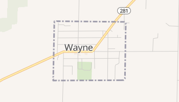 Wayne, Ohio map