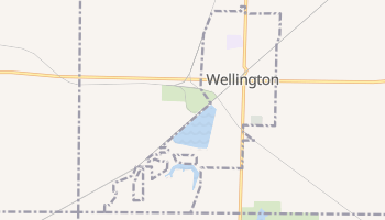 Wellington, Ohio map