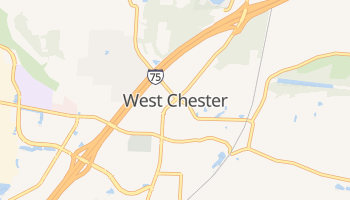Westchester, Ohio map