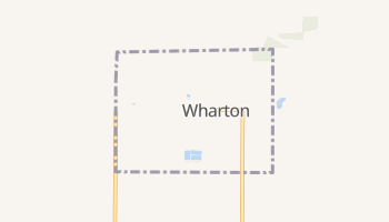 Wharton, Ohio map