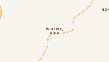 Whipple, Ohio map