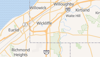 Willoughby Hills, Ohio map