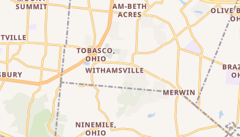 Withamsville, Ohio map