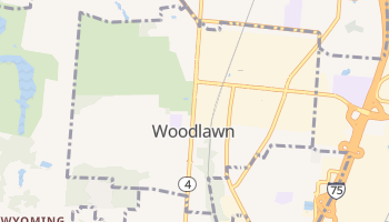 Woodlawn, Ohio map