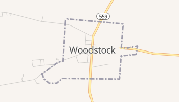 Woodstock, Ohio map