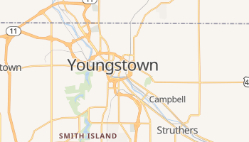 Youngstown, Ohio map