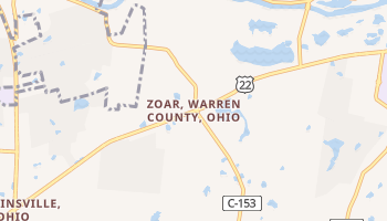 Zoar, Ohio map