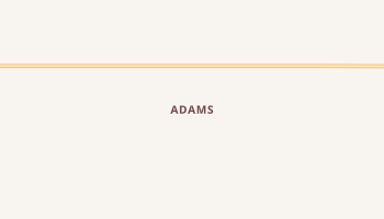 Adams, Oklahoma map