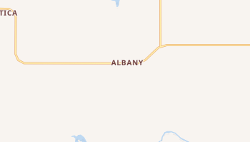 Albany, Oklahoma map