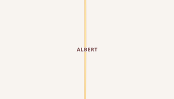 Albert, Oklahoma map