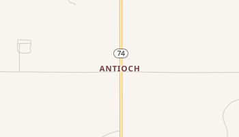 Antioch, Oklahoma map
